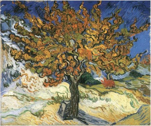 Vincent van Gogh. Mulberry Tree. October 1889.