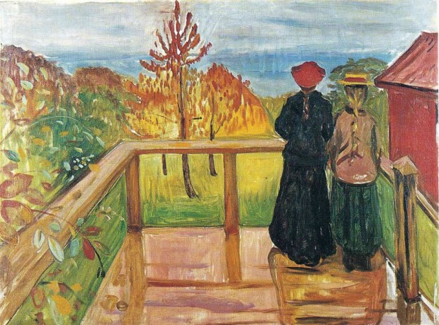 edvard munch rain 1902