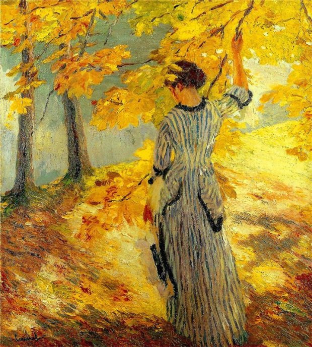 Edward Cucuel Autumn sun