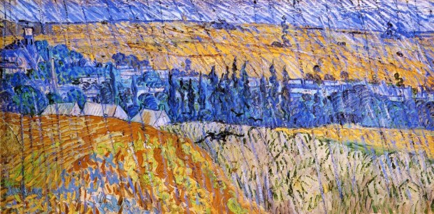 Τοπίο στη βροχή – Vincent van Gogh 1890